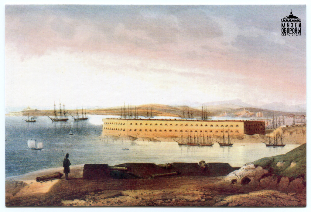 3. Вид форта св. Николай. К. Боссоли. 1840-е гг..jpg