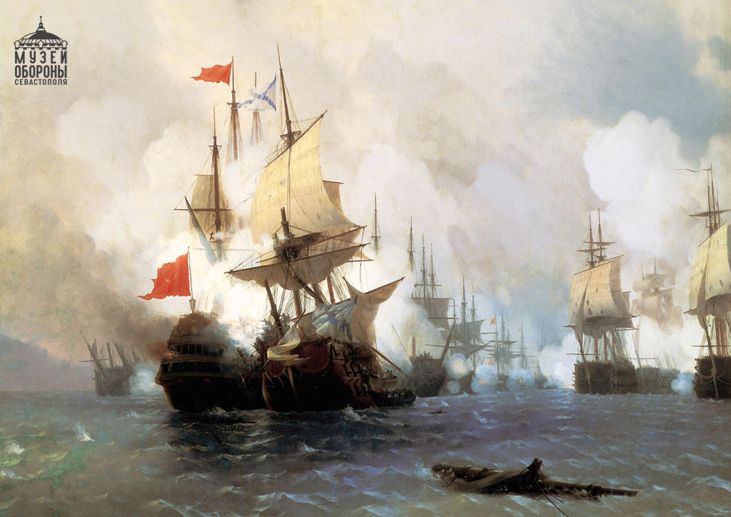 2. Морской бой при НАВАРИНе. 1827 г..jpg 2. Морской бой при НАВАРИНе. 1827 г..jpg