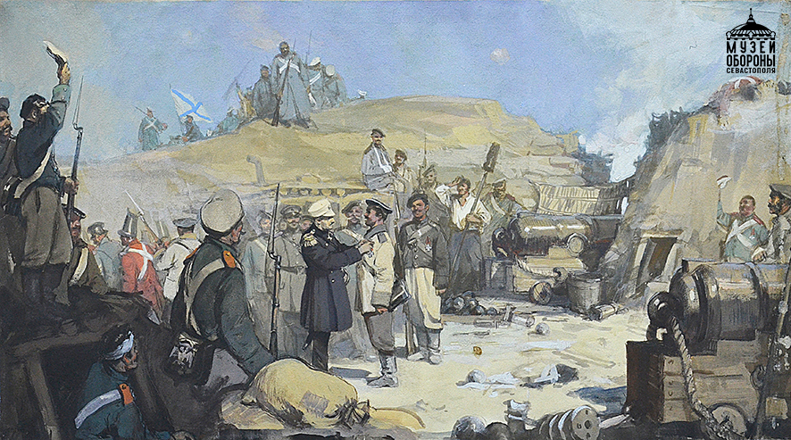 6. Кокорин А.В. «Штурм отбит. Нахимов награждает героев»..jpg